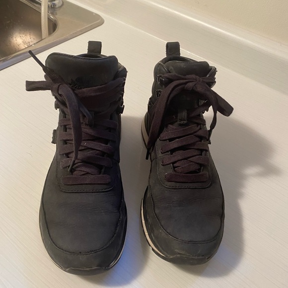 Roots Rideau Mid winter Sneakers Black Leather - Picture 3 of 11